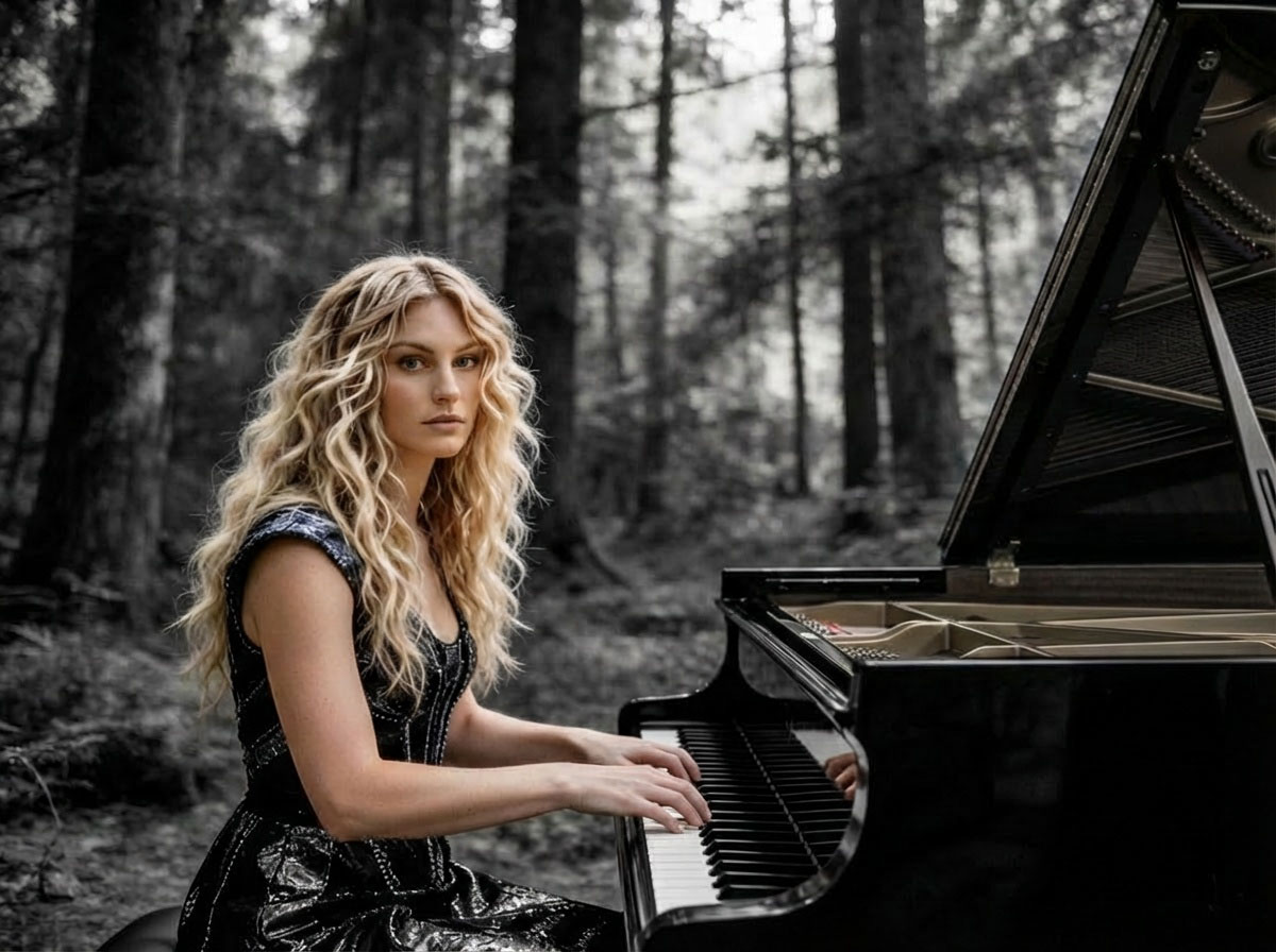 Tatiana does a scene for Long Cold Winter